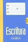 CUADERNO DE ESCRITURA 22 LAMELA