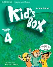 KID'S BOX FOR SPANISH SPEAKERS  LEVEL 4 ACTIVITY BOOK WITH CD ROM AND MY HOME BO