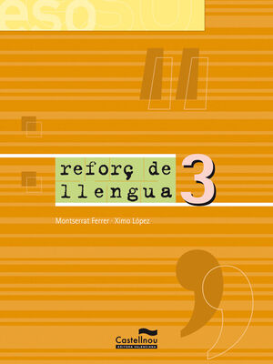 REFORÇ DE LLENGUA 3 (VERSIÓ COMUNITAT VALENCIANA)