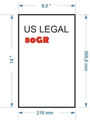NAVIGATOR PAQUETE 500 HOJAS PAPEL MULTIFUNCION 80GR UNIVERSAL FORMATO US LEGAL 14X8.5