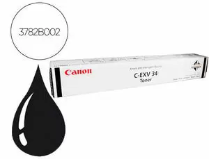 CANON CEXV34 NEGRO CARTUCHO DE TONER ORIGINAL - 3782B002